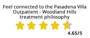 Feel connected to the Pasadena Villa Outpatient - Woodland Hills treatment philosophy